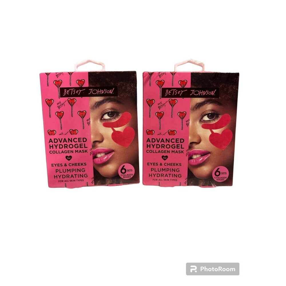 Betsy Johnson collagen mask 12 sets